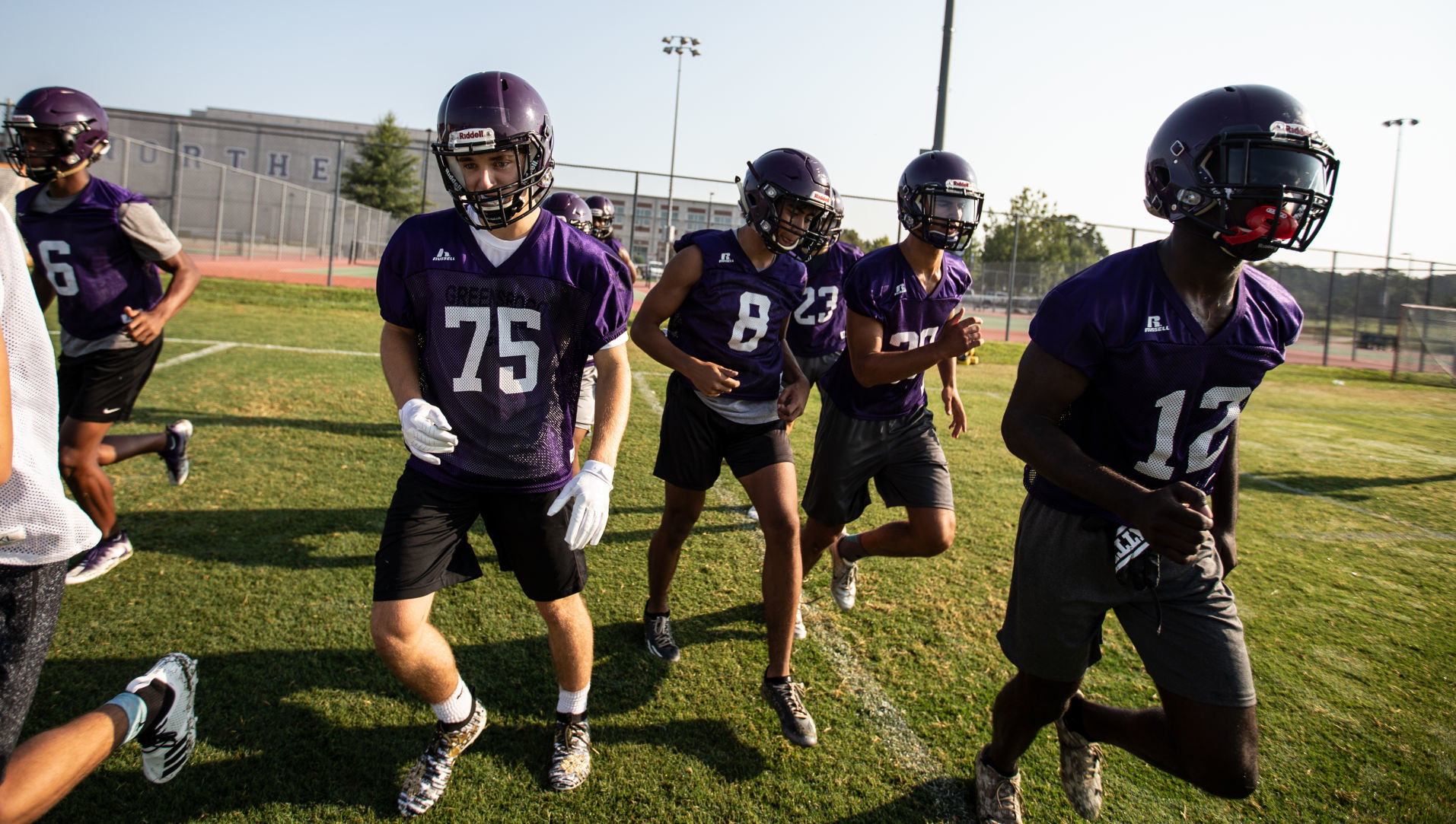First day of football practice